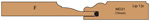 Allstyle Cabinet Doors: Cutaway Fernandes Cabinet Door